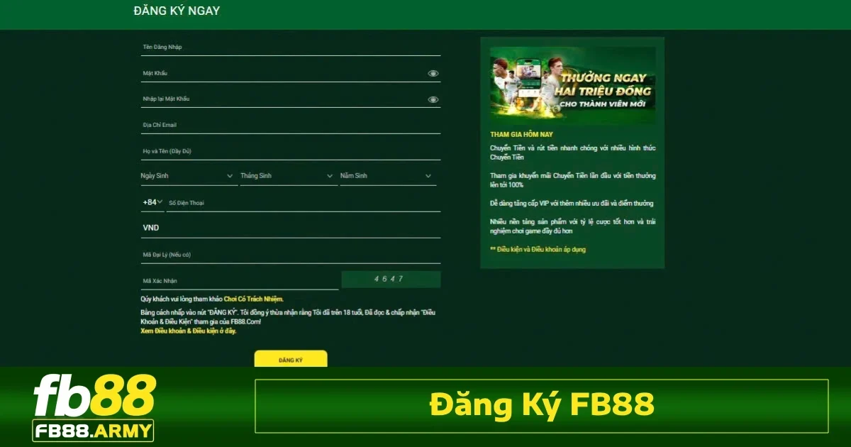 Fb88 31 Để bắt đầu trải nghiệm thế giới cá cược đỉnh cao tại nhà cái Fb88, anh em cần thực hiện một vài bước đơn giản.