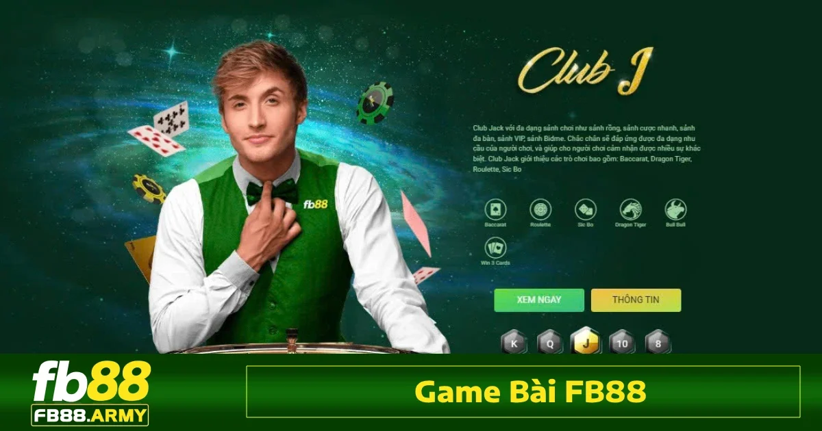 Game Bài Fb88 1 Game bài FB88 đã trở thành một trong những nền tảng hàng đầu về các loại game bài đổi thưởng chất lượng, uy tín