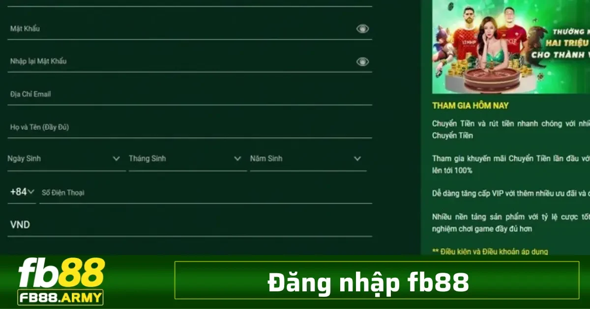 Đăng nhập FB88 2 Bảo vệ tài khoản luôn là ưu tiên hàng đầu của FB88 và người dùng.